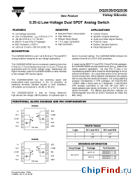 Datasheet DG2535DN-T1-E3 manufacturer Vishay